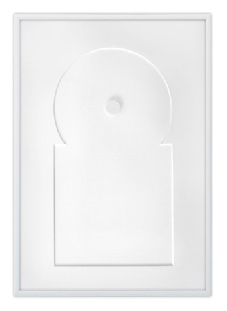 Biała ramka na płytę CD - 21x30 cm