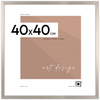 Srebrna ramka na zdjęcie LUX S 40x40 cm