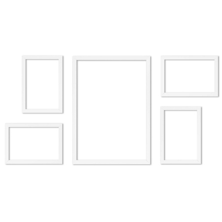 Zestaw ramek PINIA 1 GF0045 - galeria ramek na 5 zdjęcia