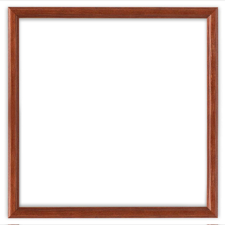 Ramka drewniana na zdjęcia mahoniowa DRWA 5 25x25 cm