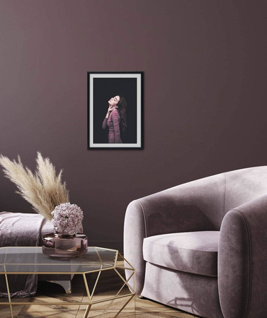 Ramka ALU G 2 CZARNA 15x21 cm