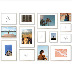 Zestaw srebrnych ramek galeria S GF0001