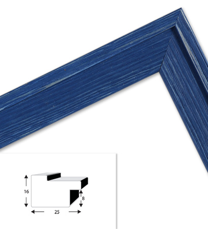 Ramka drewniana na zdjęcia DRL M 17S 18x24 cm