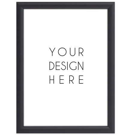 Czarna ramka drewniana na zdjęcia EKO 2 10x15 cm