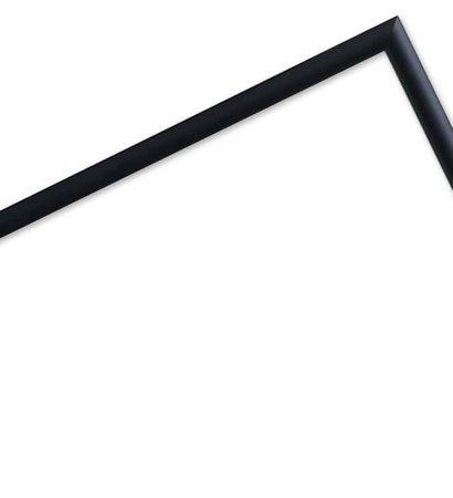 Czarna ramka na płytę winylową o rozmiarze 40x40 cm