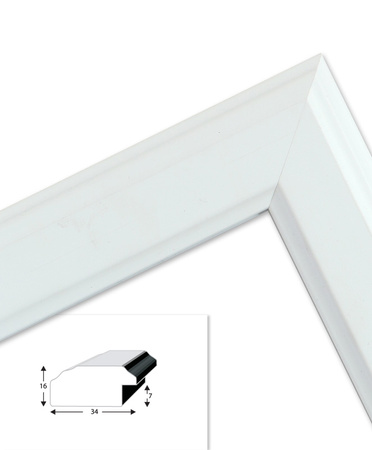 Ramka drewniana na zdjęcia DRZ A 1 40x50 cm