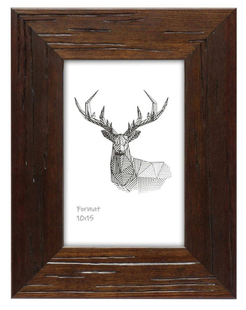 Ramka drewniana na zdjęcia DRL A 4 13x18 cm