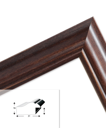 Ramka drewniana na zdjęcia DRL N 4 30x40 cm