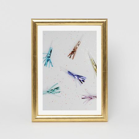 Zestaw złotych ramek galeria HIT 1 Z GF0002