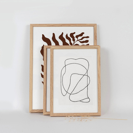 Ramka dębowa na zdjęcia OAK A4 (21x29,7 cm)