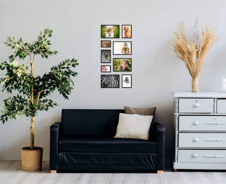 Zestaw czarnych ramek galeria 2 GF0004