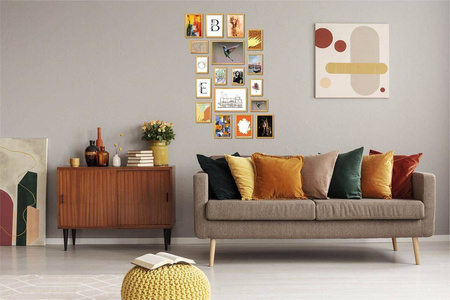 Zestaw złotych ramek galeria Z GF0006