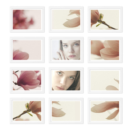 Zestaw ramek PINIA 1 GF0018 - galeria ramek na 12 zdjęć