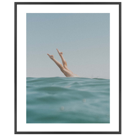 Czarna ramka aluminiowa na zdjęcia Royall 40x50 cm