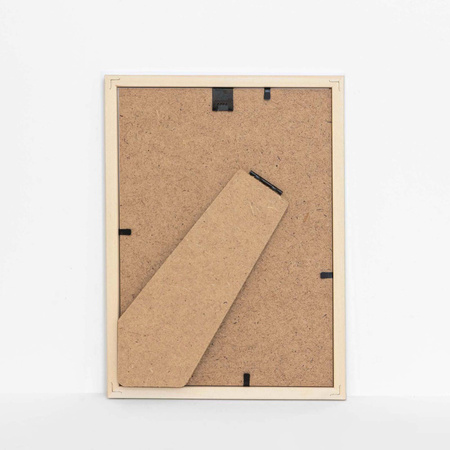 Pakiet 5 szt. srebrnych ramek drewnianych na zdjęcia DRWA FS 15x21 cm