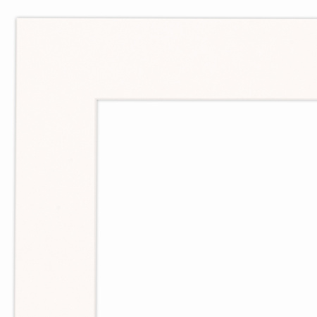 Passe partout 30x30 cm (20x20 cm) BIAŁY SNOW WHITE