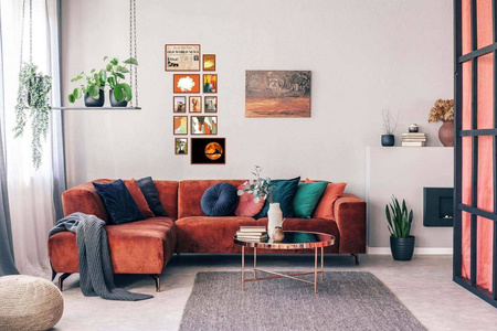 Zestaw brązowych ramek galeria PRESTO 5 GF0005