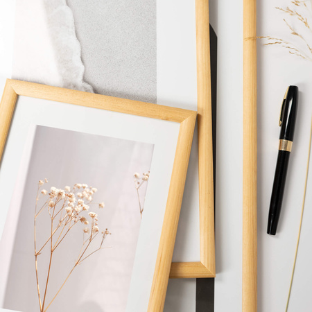 Naturalna ramka drewniana na zdjęcia EKO 0N 6x9 cm