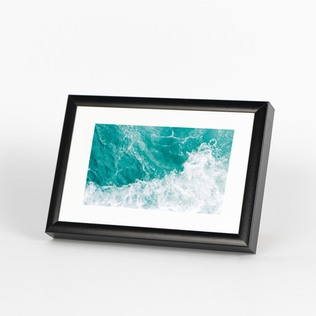 Czarna ramka aluminiowa na zdjęcia Royall 10x15 cm