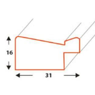 Ramka z tworzywa na zdjęcia MIX E 5 30x40 cm