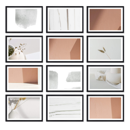 Zestaw ramek PINIA 2 GF0021 - galeria ramek na 12 zdjęć