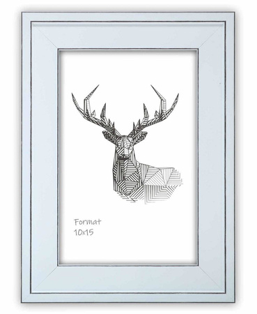 Ramka drewniana na zdjęcia DRL M 01 10x15 cm