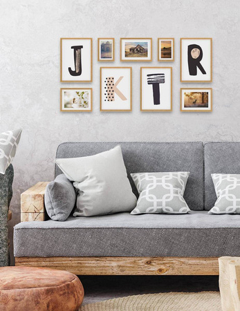 Zestaw ramek kolor dębowy PINIA 00 GF0004