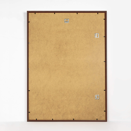 Ramka z passe partout pamiątkowa na Wesele - kolor brązowy 50x70 cm