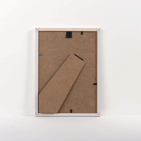 Biała ramka drewniana na zdjęcia DRWA 1 15x21 cm