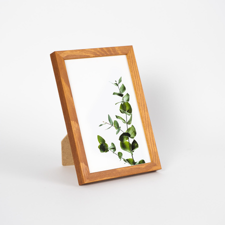 Jasno brązowa ramka drewniana PINIA 10 - 10x15 cm