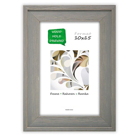 Ramka drewniana na zdjęcia DRL M 03S 15x21 cm