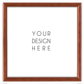 Ramka drewniana na zdjęcia mahoniowa DRWA 5 15x15 cm