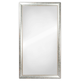 Lustro z fazą w srebrnej ramie wiszące LUCA LU-2347