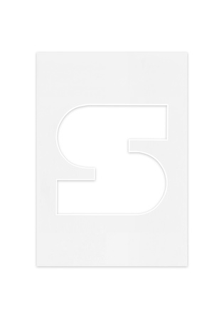 Passe Partout okienko w kształcie LITERKI "S"