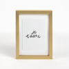 Złota  ramka na zdjęcie LUX Z 13x18 cm