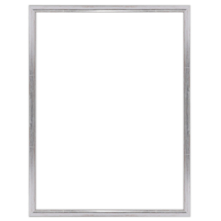 Srebrna ramka drewniana na zdjęcia EKO S2 40x50 cm