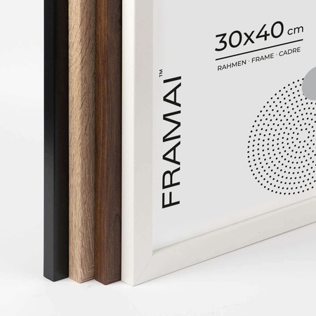 Ramka na zdjęcia bielony dąb 30x40 cm HEN 0