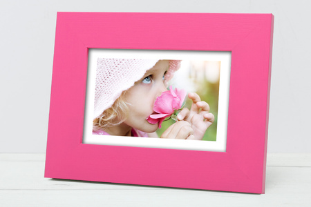 Ramka drewniana na zdjęcia DRL E 7 13x18 cm