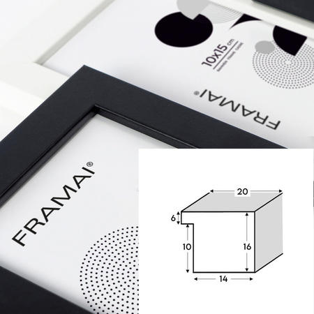 Multirama MULTI HEN 1 2 ramka na zdjęcia na sześć zdjęć