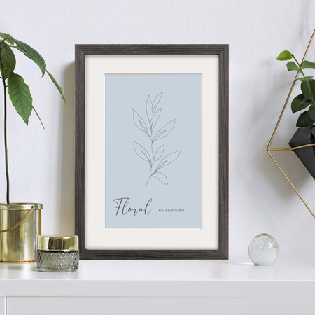 Passe partout 9x13 (5x7) SZARY STONE