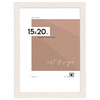 Beżowo-biała ramka na zdjęcia FDM M5 15x20 cm