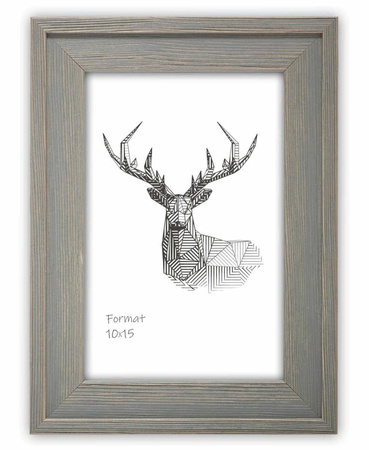 Ramka drewniana na zdjęcia DRL M 03S 28x35 cm
