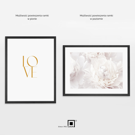 Pakiet 3 szt. czarnych ramek na zdjęcia FDM M2 30x40 cm