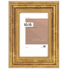 Ramka drewniana złota na zdjęcia DRZG M Z 10x15 cm