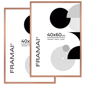 Ramka na zdjęcia 40x60 cm Zestaw 2 sztuk LUX M
