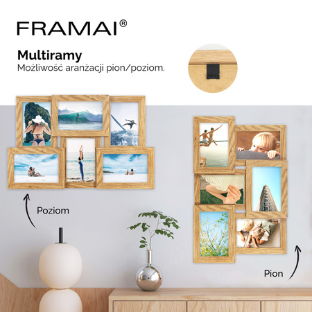 Multirama MULTI HEN 01 ramka na zdjęcia na sześć zdjęć