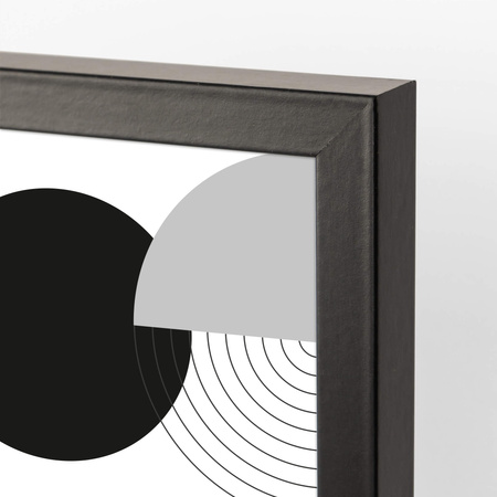 Czarna ramka na zdjęcia KEA 2 50x50 cm