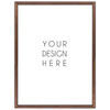 Brązowa ramka drewniana DRWA 4 40x50 cm