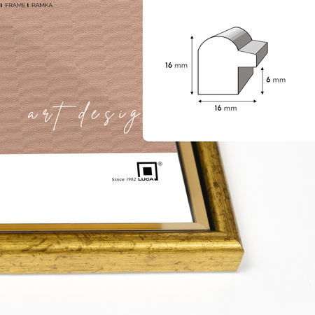 Ramka drewniana na zdjęcia DRI CL Z 21x30 cm