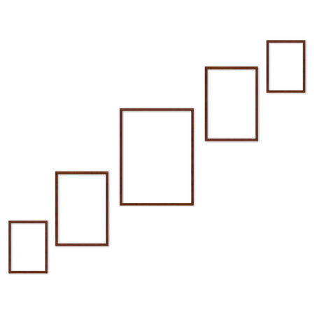 Zestaw ramek PINIA 3 GF0031 R- galeria ramek na 5 zdjęć